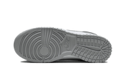 Buty Nike Dunk Low Metallic Silver - widok z przodu - Rozmiary EU