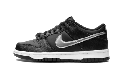 Nike Dunk Low NBA 75th Anniversary Spurs czarny-biały - widok główny z boku | Saturaise.com
