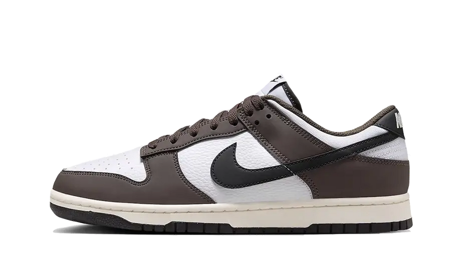 Nike Dunk Low Next Nature Cacao Wow czarny-biały - widok główny z boku | Saturaise.com