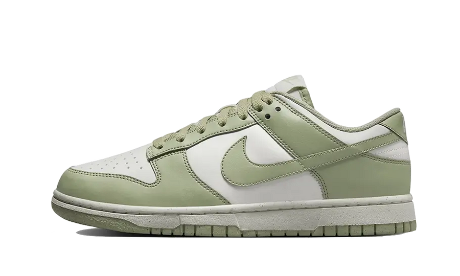 Nike Dunk Low Next Nature Olive Aura biały-zielony - widok główny z boku | Saturaise.com