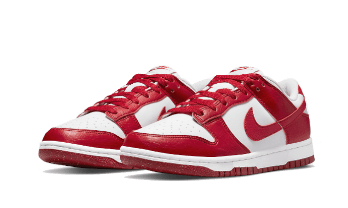 Kup oryginalne Dunk Low Next Nature Gym Red DN1431-101 - widok z drugiego boku - Sneakersy