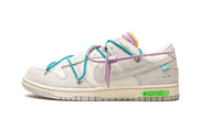 Nike Dunk Low Off-White Lot 36 biało-pomarańczowy - widok główny z boku | Saturaise.com