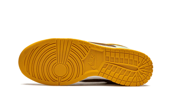 100% Oryginalne Dunk Low Olive Brown Orange - widok z tyłu - 2185.00 PLN