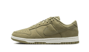 Nike Dunk Low PRM Neutral Olive biały-czerwony - widok główny z boku | Saturaise.com