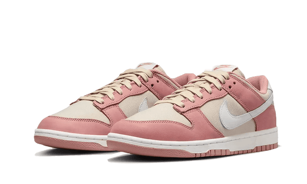 Dunk Low Red Stardust Sanddrift - Kup oryginalne Dunk Low Red Stardust Sanddrift FB8895-601 - widok z drugiego boku - Sneakersy