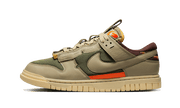 Nike Dunk Low Remastered Medium Olive czerwony-zielony - widok główny z boku | Saturaise.com