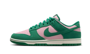 Nike Dunk Low Retro Medium Soft Pink Malachite czerwony-zielony - widok główny z boku | Saturaise.com