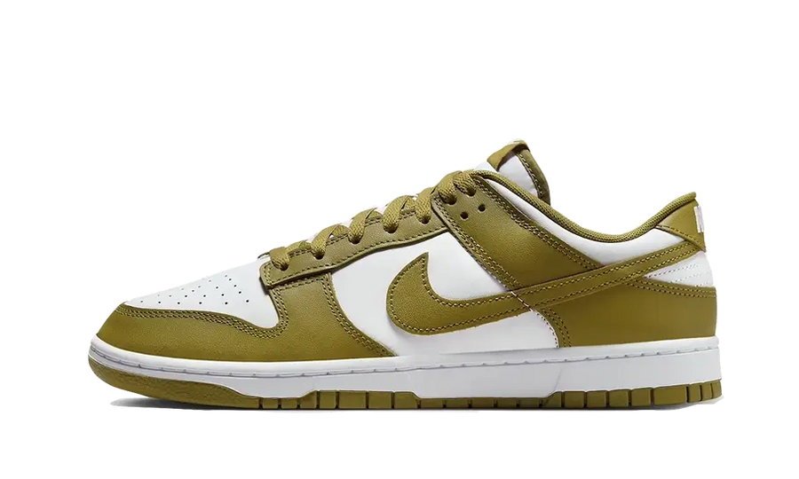 Nike Dunk Low Retro Pacific Moss biały - widok główny z boku | Saturaise.com