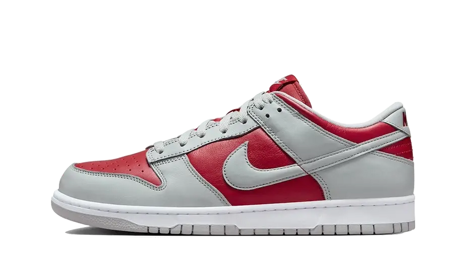 Nike Dunk Low Reverse Ultraman czerwony-srebrny - widok główny z boku | Saturaise.com