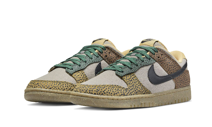 Kup oryginalne Dunk Low Safari DX2654-200 - widok z drugiego boku - Sneakersy