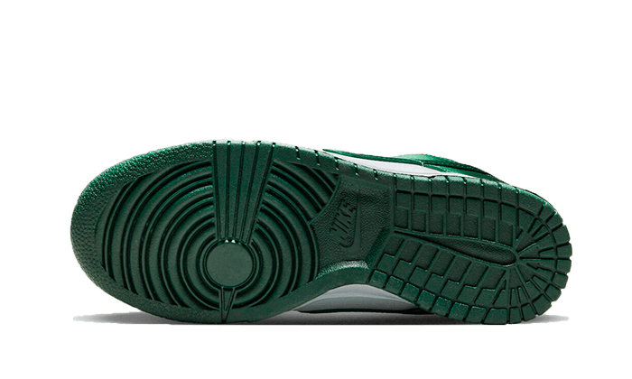 Buty Nike Dunk Low Satin Green - widok z przodu - Rozmiary EU