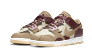 Kup oryginalne Dunk Low Scrap Latte DH7450-100 - widok z drugiego boku - Sneakersy
