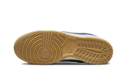 Buty Nike Dunk Low SE Sail Dark Marina Blue - widok z przodu - Rozmiary EU