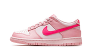 Nike Dunk Low Triple Pink (Barbie) różowy - widok główny z boku | Saturaise.com