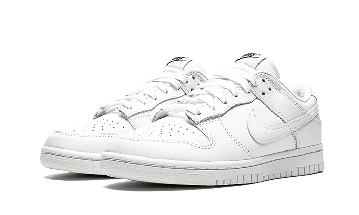 Kup oryginalne Dunk Low Triple White (2021) DD1503-109 - widok z drugiego boku - Sneakersy