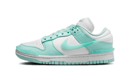 Nike Dunk Low Twist Jade Ice biały-niebieski - widok główny z boku | Saturaise.com