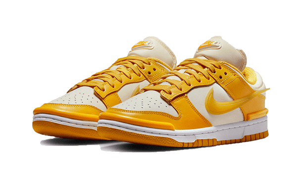 Dunk Low Twist Vivid Sulfur - Kup oryginalne Dunk Low Twist Vivid Sulfur DZ2794-100 - widok z drugiego boku - Sneakersy