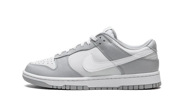 Nike Dunk Low Two Tone Grey biały-szary - widok główny z boku | Saturaise.com