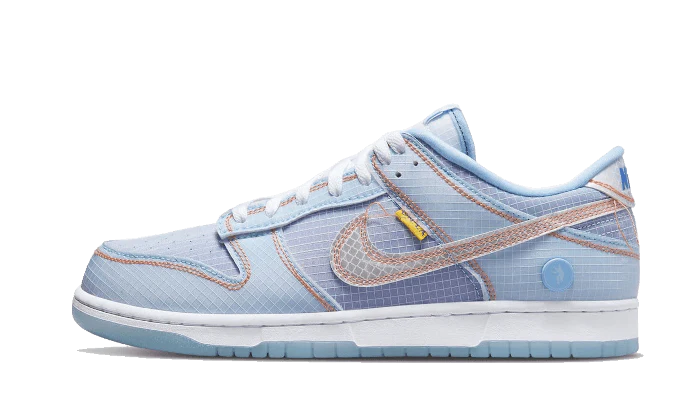 Nike Dunk Low Union Passport Pack Argon czarno-niebieski - widok główny z boku | Saturaise.com