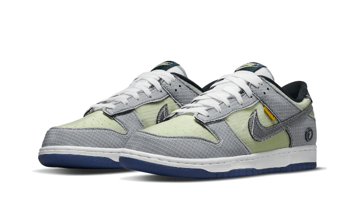 Kup oryginalne Dunk Low Union Passport Pack Pistachio DJ9649-401 - widok z drugiego boku - Sneakersy