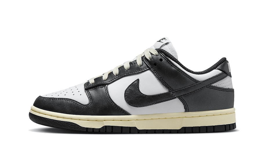 Nike Dunk Low Vintage Panda biało-czarny - widok główny z boku | Saturaise.com