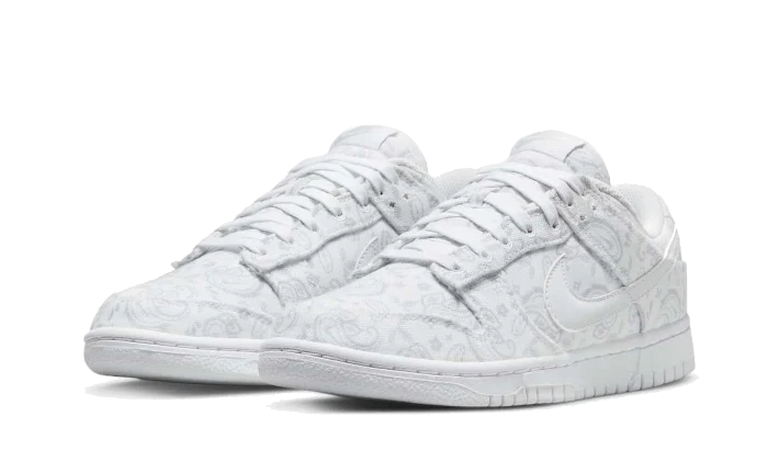 Kup oryginalne Dunk Low White Paisley DJ9955-100 - widok z drugiego boku - Sneakersy
