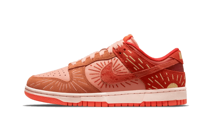 Nike Dunk Low Winter Solstice biały-brązowy - widok główny z boku | Saturaise.com