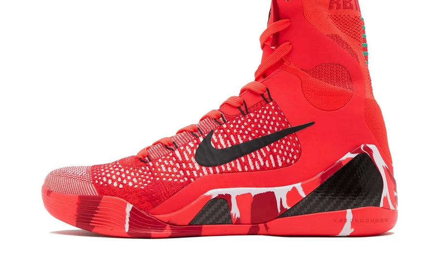 Yeezy Kobe 9 Elite Protro Christmas (2024) czarny-biały - widok główny z boku | Saturaise.com