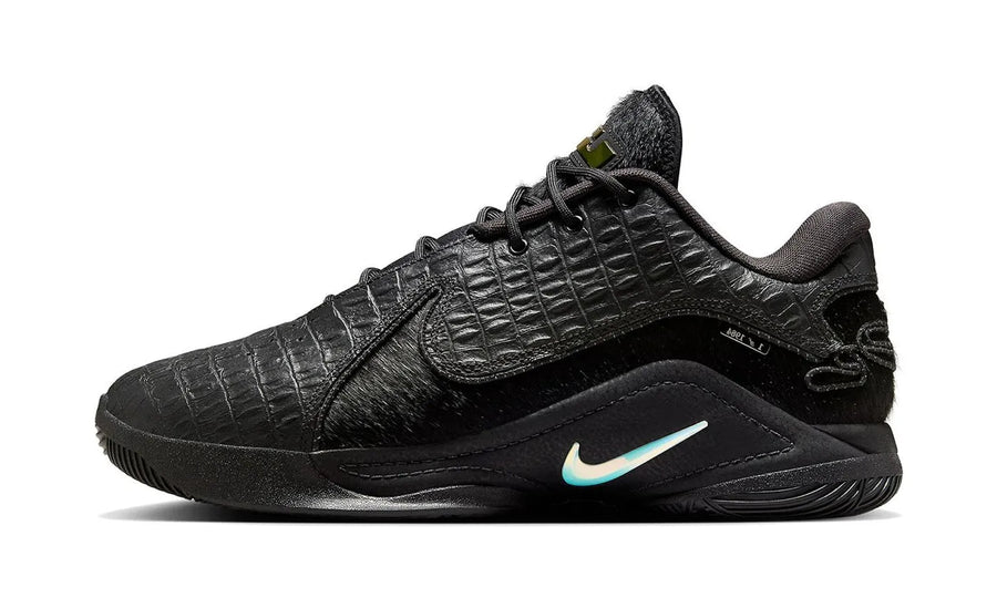Nike Nike LeBron 22 Black Label czarny-fioletowy - widok główny z boku | Saturaise.com