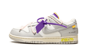 Nike Dunk Low Off-White Lot 24 biało-pomarańczowy - widok główny z boku | Saturaise.com
