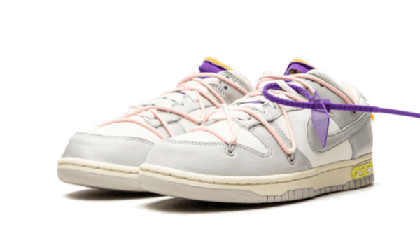 Dunk Low Off-White Lot 24 - Kup oryginalne Dunk Low Off-White Lot 24 DM1602-119 - widok z drugiego boku - Sneakersy