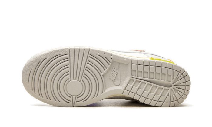 100% Oryginalne Dunk Low Off-White Lot 24 - widok z tyłu - 4675.00 PLN
