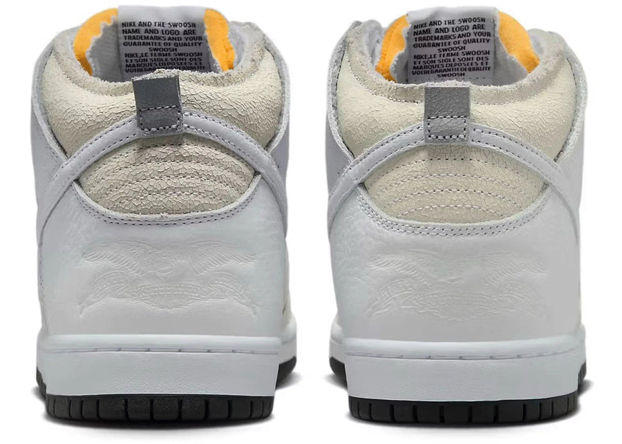 100% Oryginalne SB Dunk High Antihero Skateboards - widok z tyłu - 1015.00 PLN