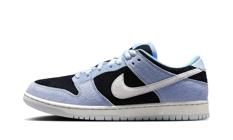 Nike Nike SB Dunk Low Black Aluminum czarny-biały - widok główny z boku | Saturaise.com