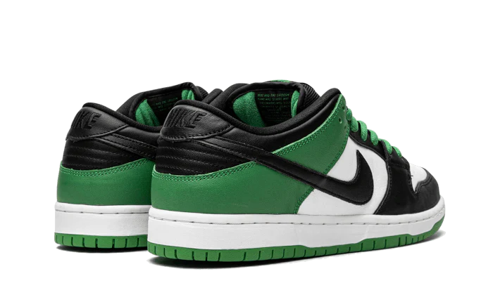 Buty Nike SB Dunk Low Classic Green - widok z przodu - Rozmiary EU