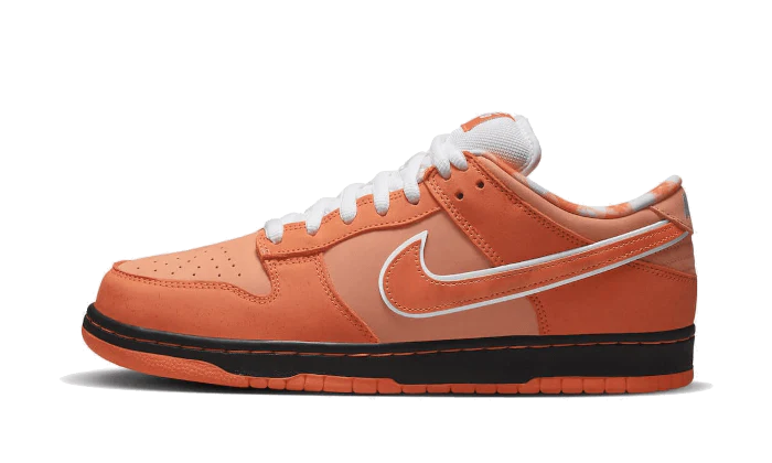 Nike SB Dunk Low Concepts Orange Lobster biały-pomarańczowy - widok główny z boku | Saturaise.com