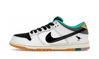Nike Nike SB Dunk Low CSEF czarny-biały - widok główny z boku | Saturaise.com