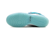 100% Oryginalne Futura Laboratories x Nike SB Dunk Low Bleached Aqua" - widok z tyłu - 1690.00 PLN