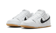 Kup oryginalne SB Dunk Low Pro ISO White Gum - widok z drugiego boku - Sneakersy