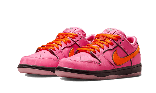 The Powerpuff Girls x Nike SB Dunk Low "Blossom" - Kup oryginalne The Powerpuff Girls x Nike SB Dunk Low "Blossom" FD2631-600 - widok z drugiego boku - Sneakersy