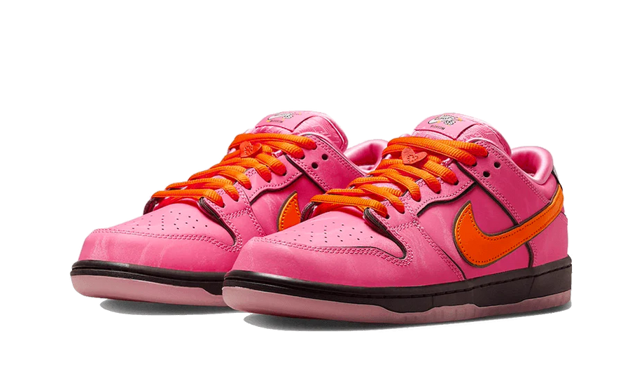 Kup oryginalne SB Dunk Low The Powerpuff Girls Blossom - widok z drugiego boku - Sneakersy