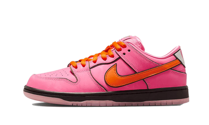 Nike SB Dunk Low The Powerpuff Girls Blossom biały-czerwony - widok główny z boku | Saturaise.com