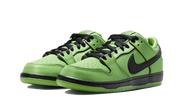 Kup oryginalne SB Dunk Low The Powerpuff Girls Buttercup - widok z drugiego boku - Sneakersy