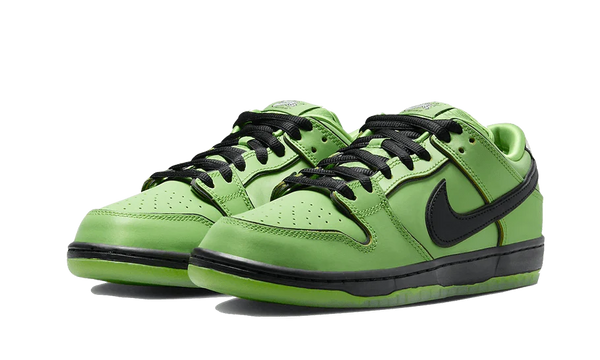 SB Dunk Low The Powerpuff Girls Buttercup - Kup oryginalne SB Dunk Low The Powerpuff Girls Buttercup - widok z drugiego boku - Sneakersy