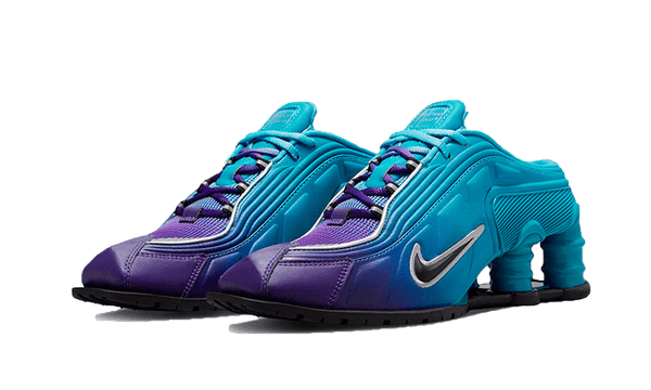 Shox MR4 Martine Rose Scuba Blue - Kup oryginalne Shox MR4 Martine Rose Scuba Blue - widok z drugiego boku - Sneakersy