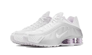 Kup oryginalne Shox R4 Silver Purple - widok z drugiego boku - Sneakersy
