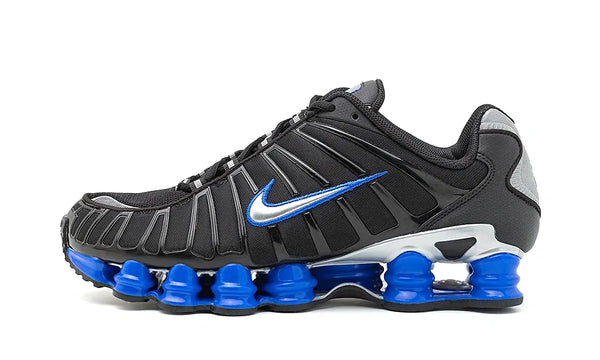 Nike Shox TL Black Racer Blue Metallic Silver