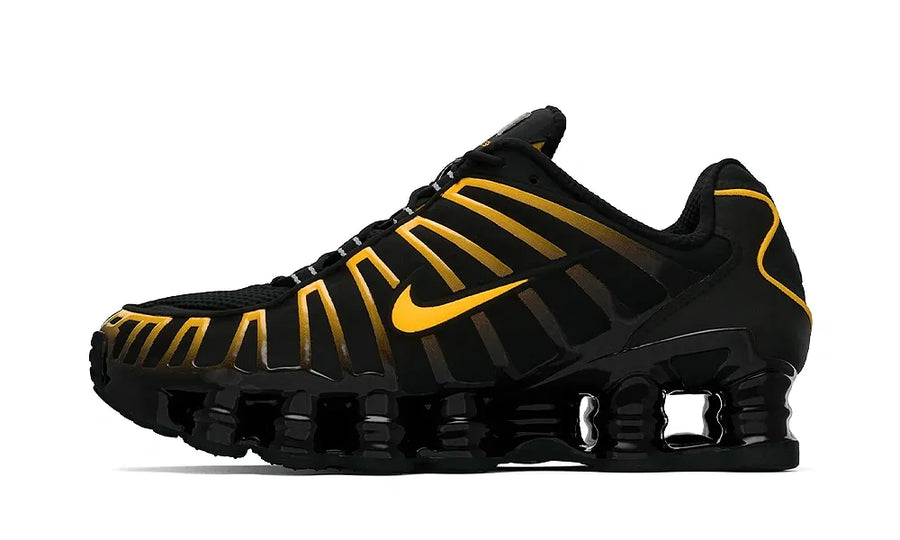 Nike Shox TL Black/ University Gold
