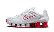 100% Oryginalne Shox TL Platinum Tint Gym Red - widok z tyłu - 1375.00 PLN