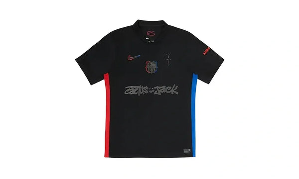 Nike Travis Scott x FC Barcelona 2024/25 Match Away Cactus Jack Jersey Black